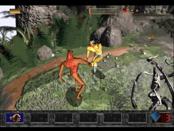 Time Commando (JP) screen shot game playing